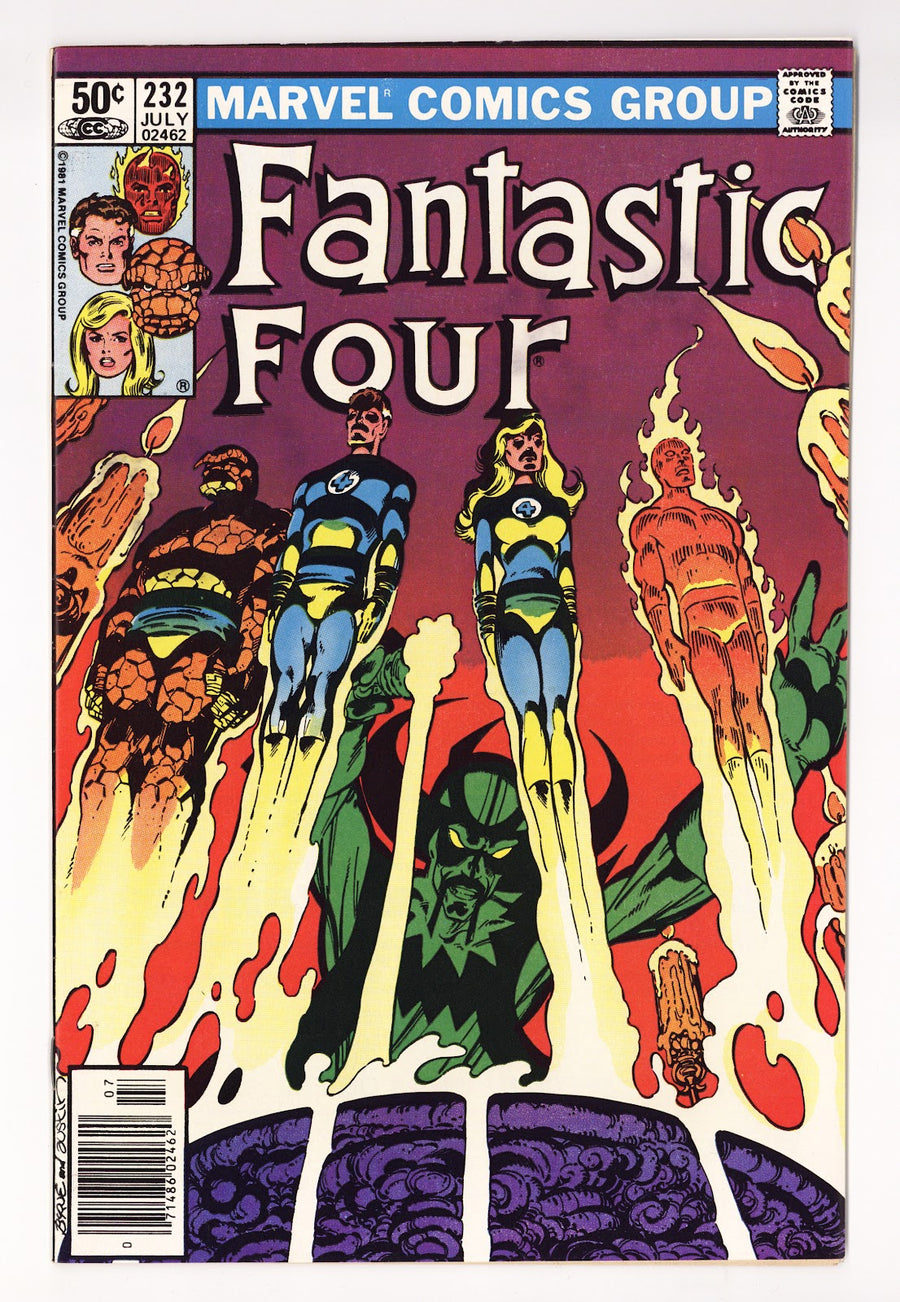 Fantastic Four Vol 1 232  High Grade   (1981)   Newsstand