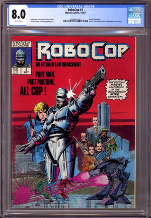 RoboCop Vol 1 1 CGC 8.0 (VF)   (1987)
