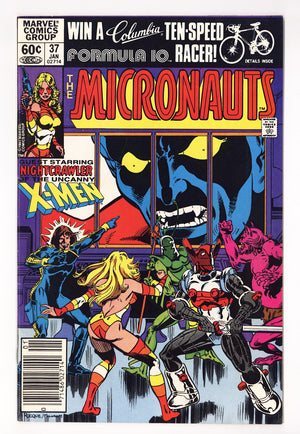 Micronauts Vol 1 37  High Grade   (1982)   Newsstand