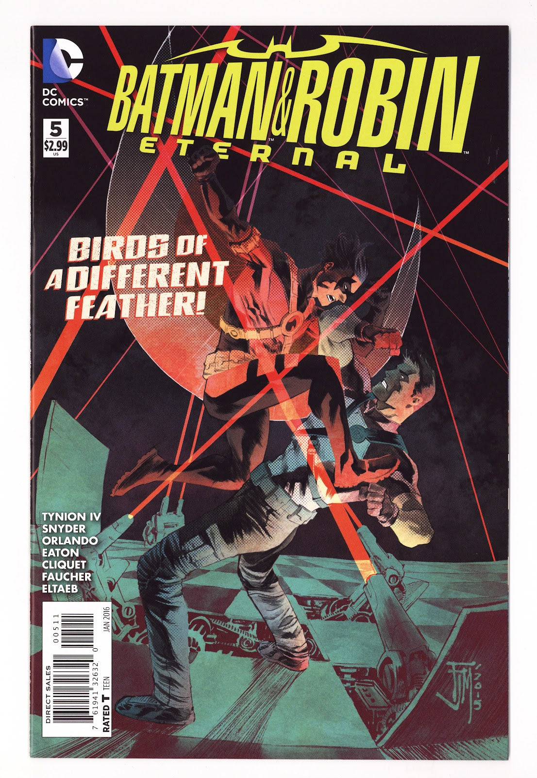Batman and Robin Eternal 5 High Grade (2016) 