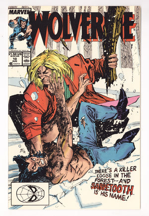 Wolverine Vol 2 10  FN/VF (7.0)   (1989)