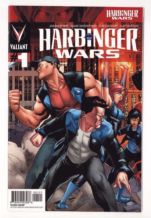 Harbinger Wars   1  High Grade   (2013)   Cover A - Lewis LaRosa