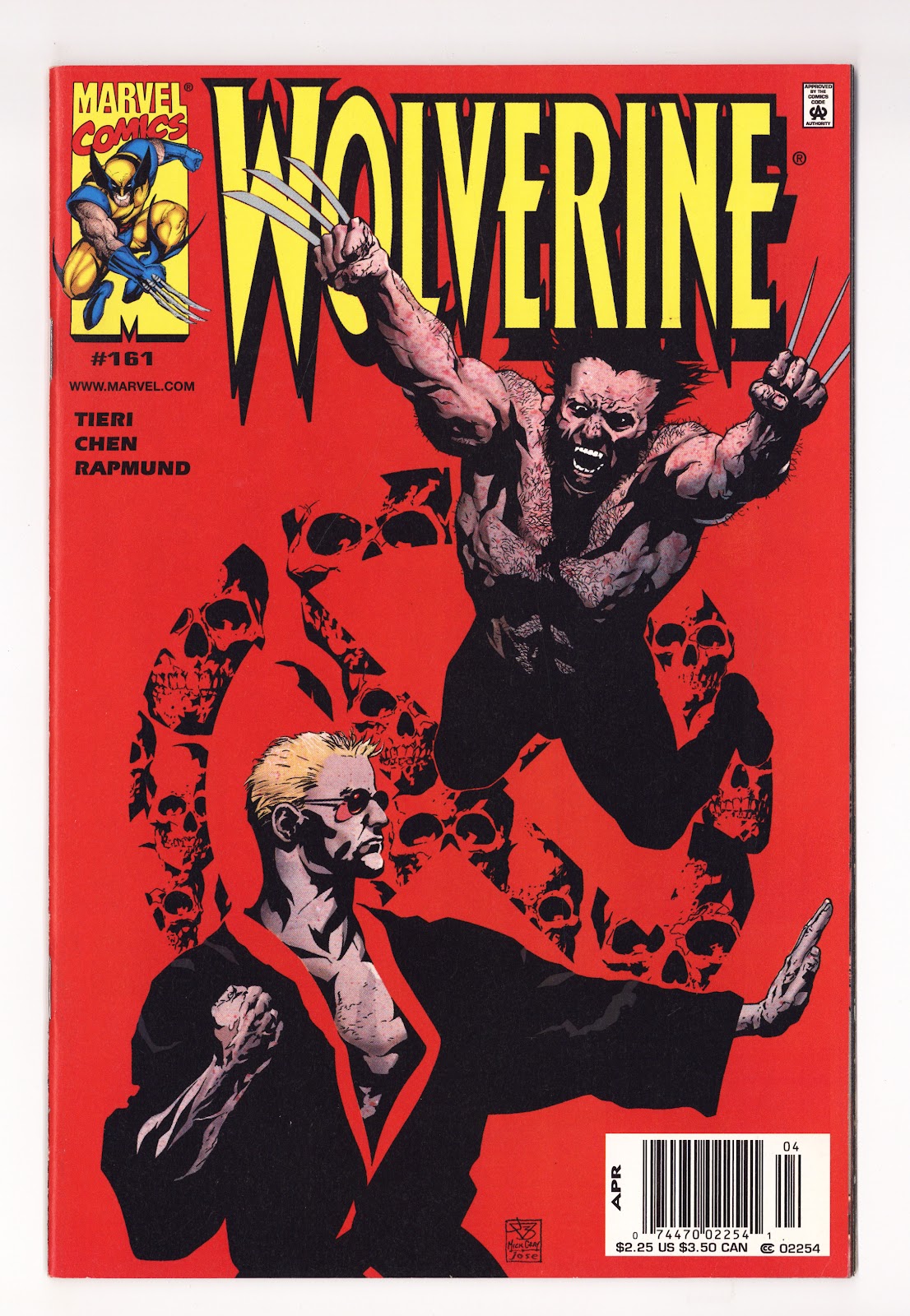 Wolverine Vol 2 161  High Grade   (2001)   Newsstand  