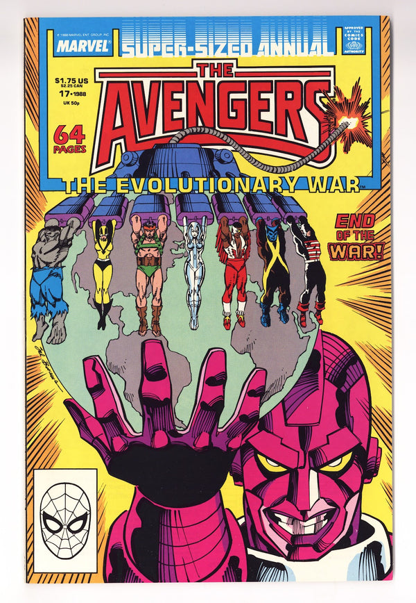The Avengers Annual Vol 1 17 High Grade (1988)