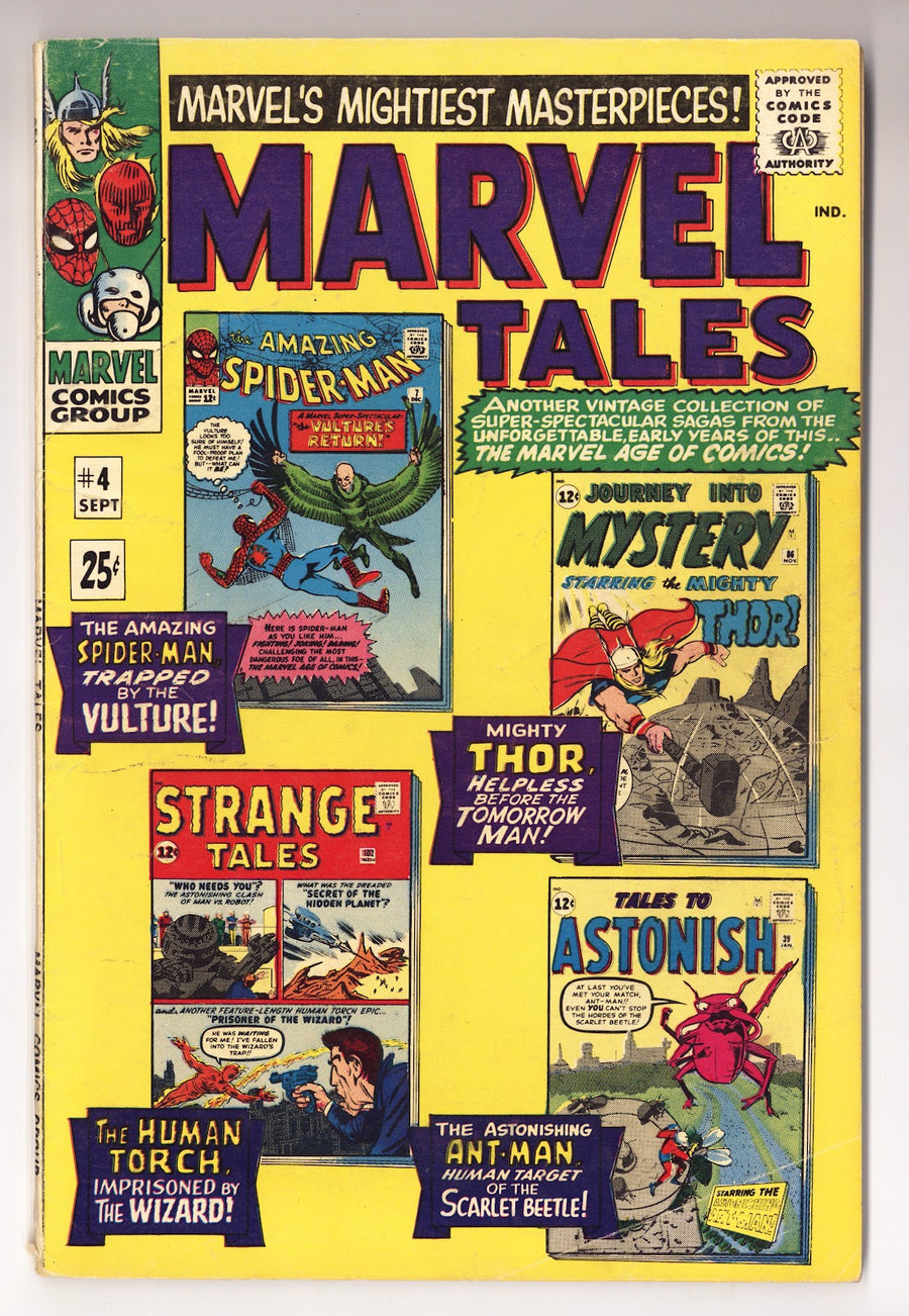 Marvel Tales Vol 2 4  VG+ (4.5)   (1966)     