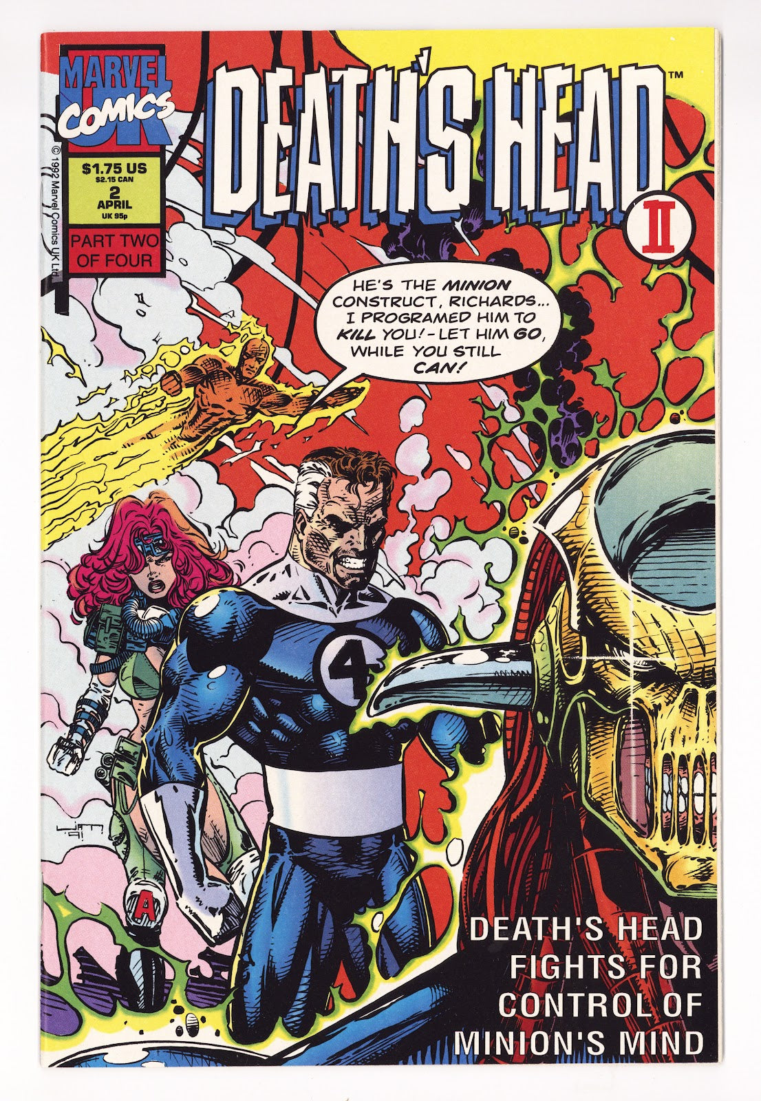 Death's Head II Vol 1 2 High Grade (1992) 