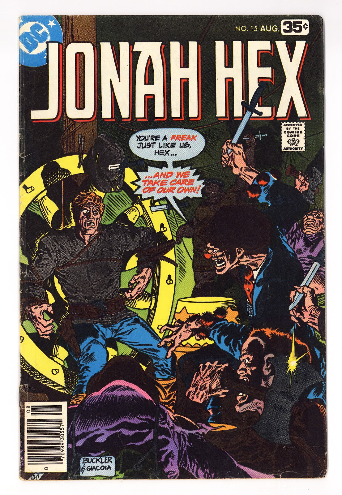 Jonah Hex Vol 1 15  Low Grade   (1978)     