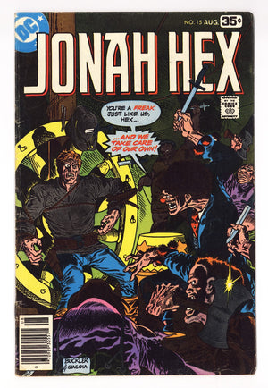 Jonah Hex Vol 1 15  Low Grade   (1978)