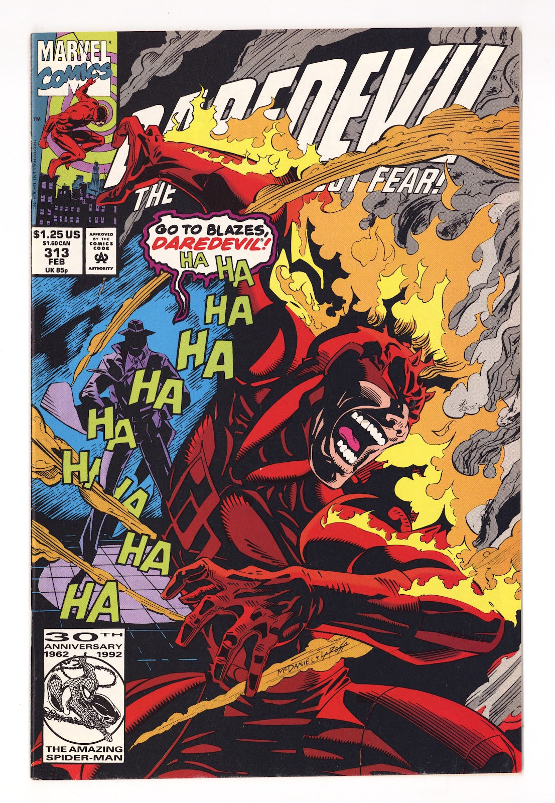 Daredevil Vol 1 313  Mid Grade   (1993)