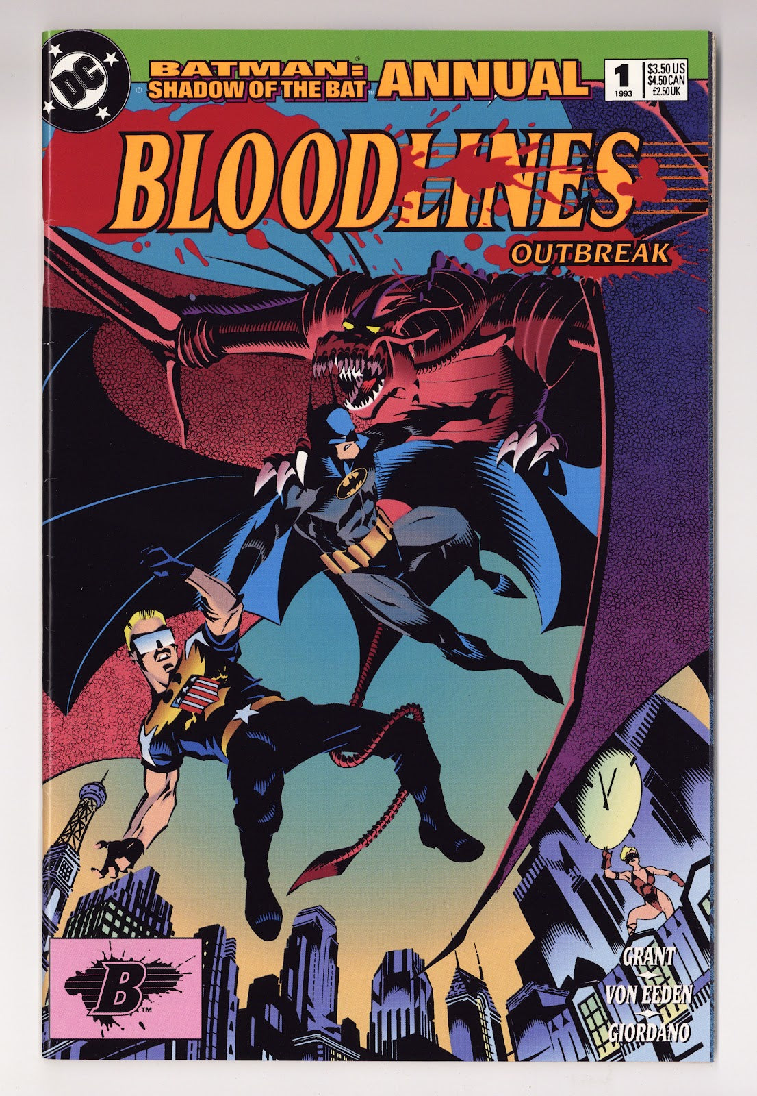 Batman: Shadow of the Bat Annual 1 Mid Grade (1993) 