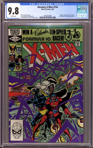 The Uncanny X-Men Vol 1 154 CGC 9.8 (NM/M)   (1982)