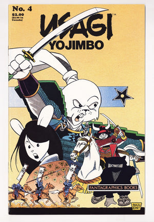Usagi Yojimbo Vol 1 4  VF (8.0)   (1987)