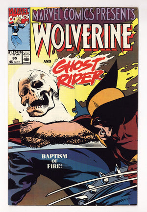 Marvel Comics Presents Vol 1 65  Mid Grade   (1990)   Newsstand