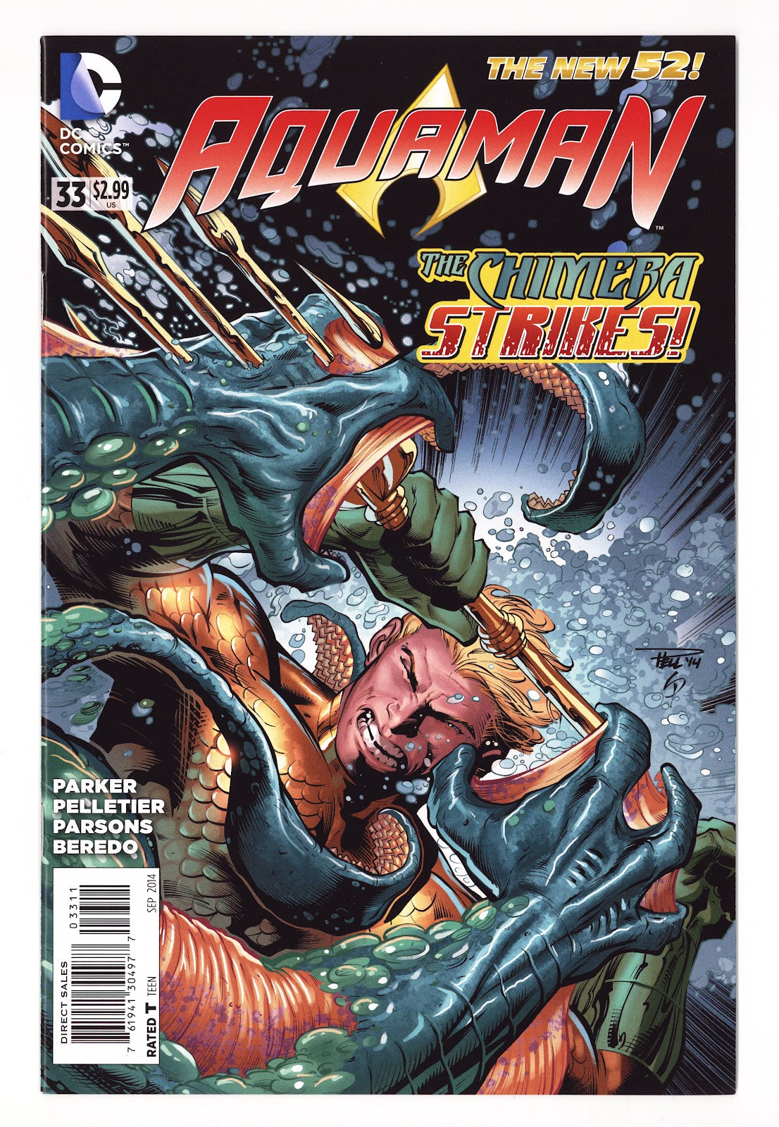 Aquaman Vol 7 33 High Grade (2014) 
