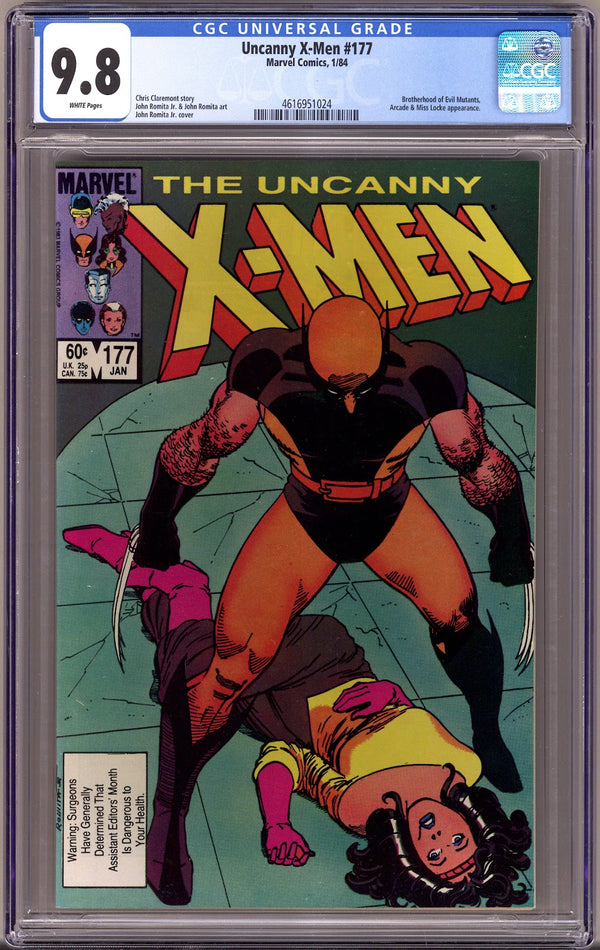 The Uncanny X-Men Vol 1 177 CGC 9.8 (NM/M)   (1984)