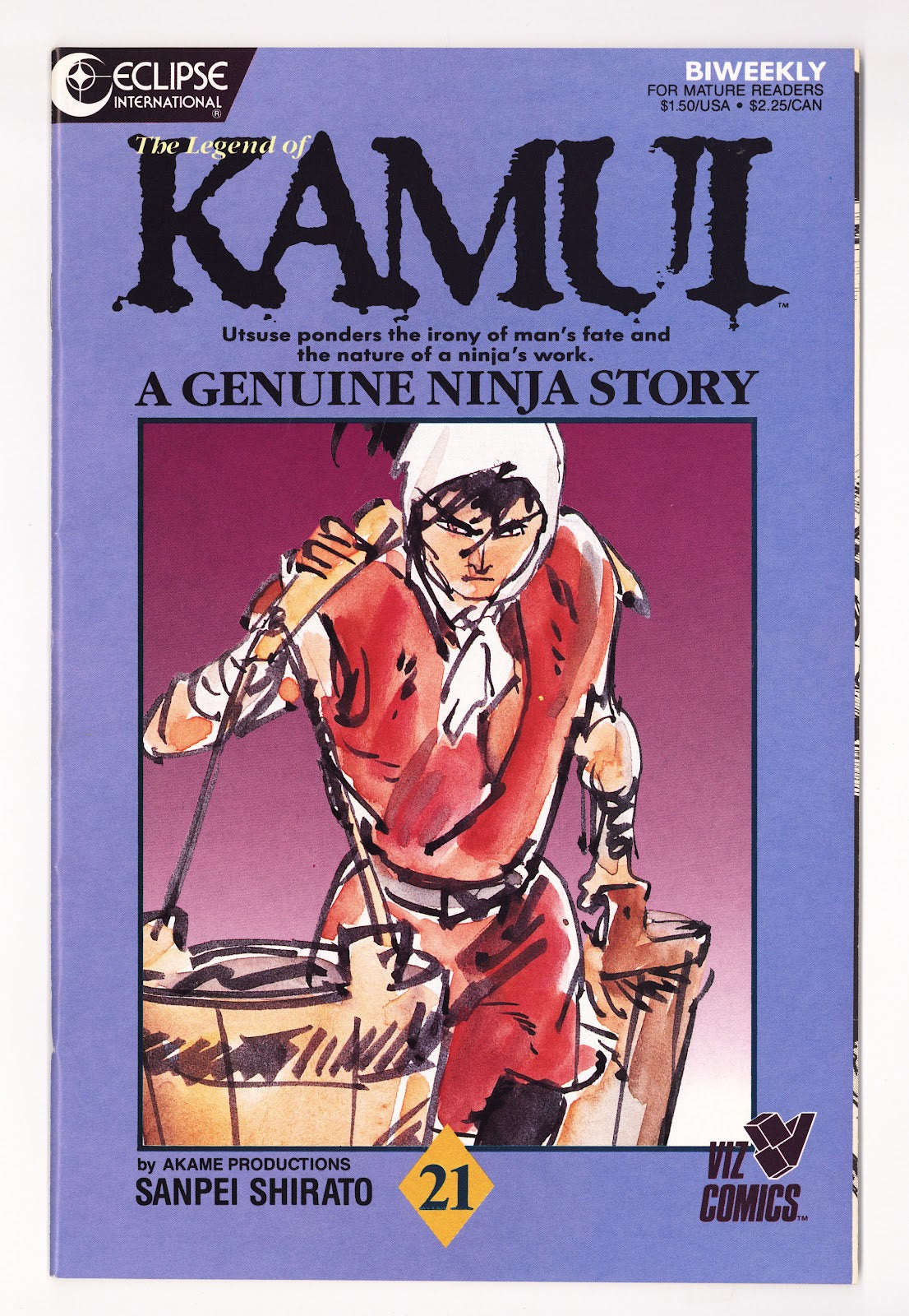 The Legend of Kamui 21 Mid Grade (1988) 