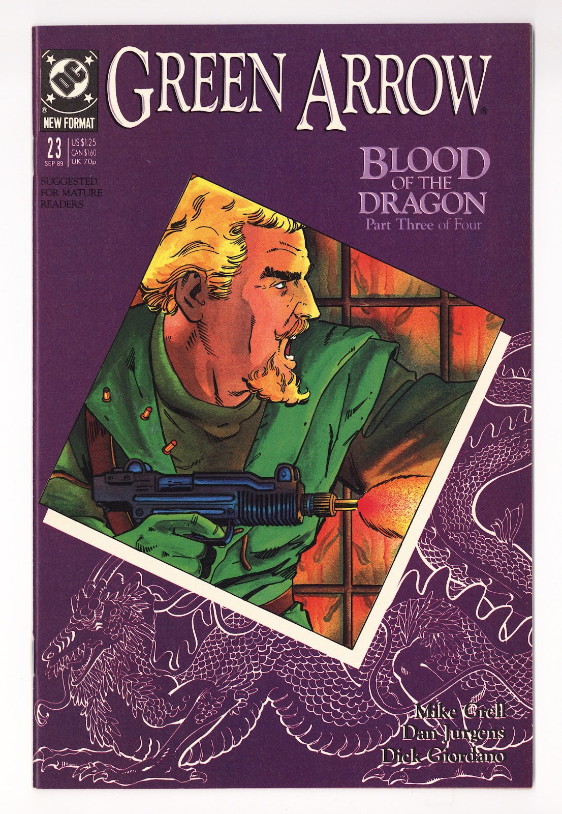 Green Arrow Vol 2 23  High Grade   (1989)