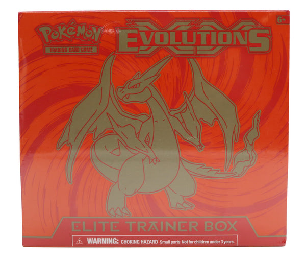 Pokemon Xy Evolutions Elite Trainer Box Charizard - Slight Hole In Side, Sealed (2016)
