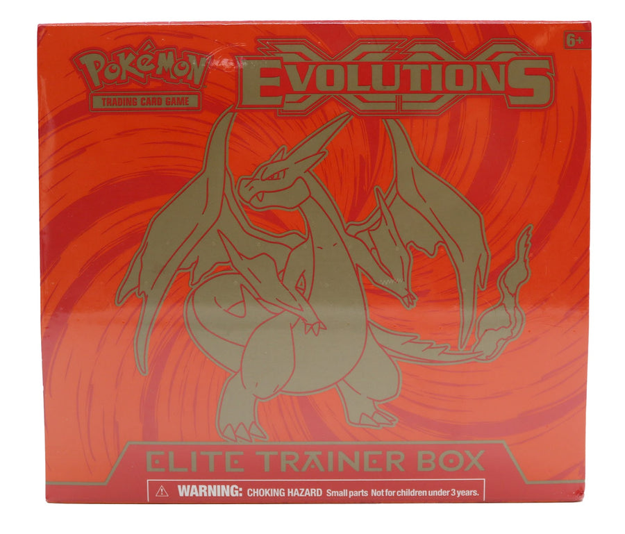 Pokemon Xy Evolutions Elite Trainer Box Charizard - Slight Hole In Side, Sealed (2016)