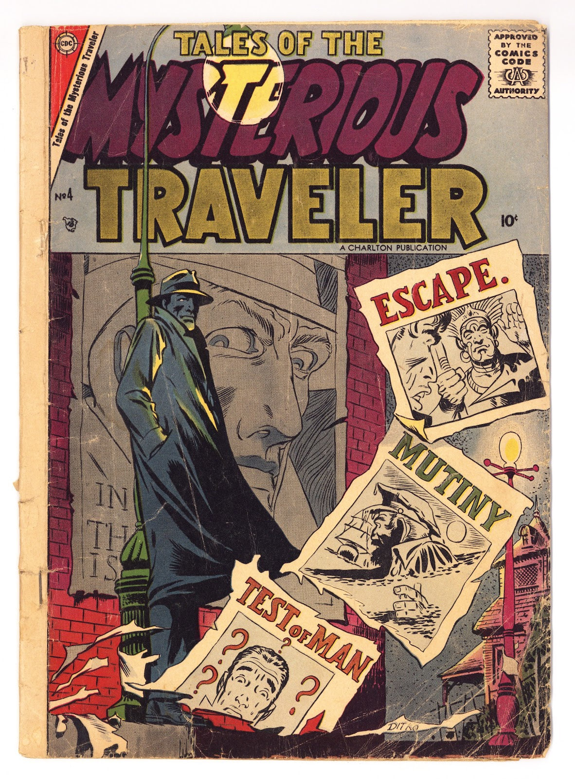 Tales of the Mysterious Traveler Vol 1 4  GD- (1.8)   (1957)