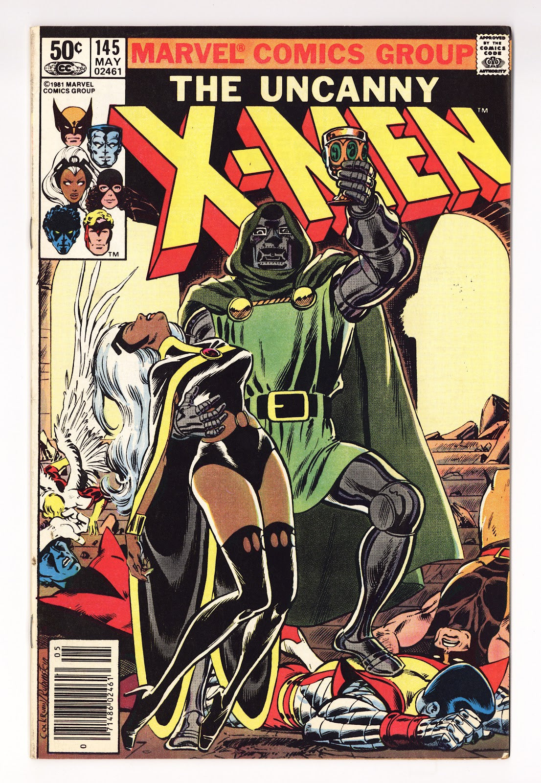 The Uncanny X-Men Vol 1 145  FN/VF (7.0)   (1981)   Newsstand  