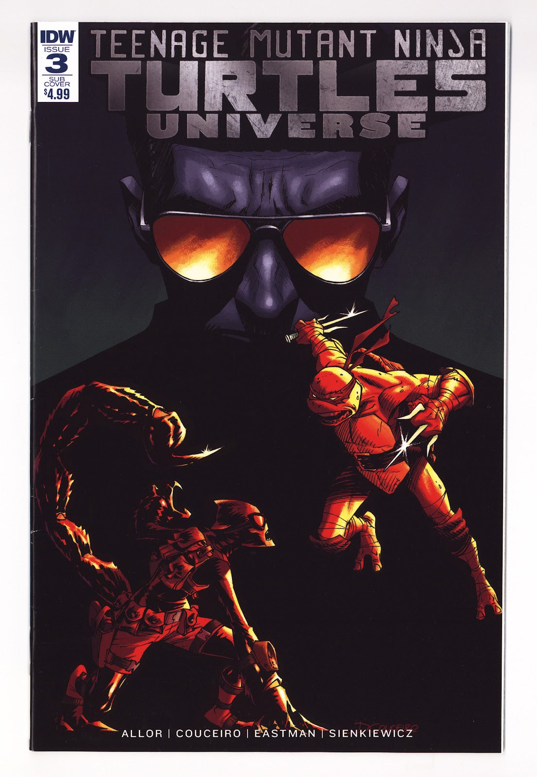 Teenage Mutant Ninja Turtles Universe 3 Mid Grade (2016) Coucerio 