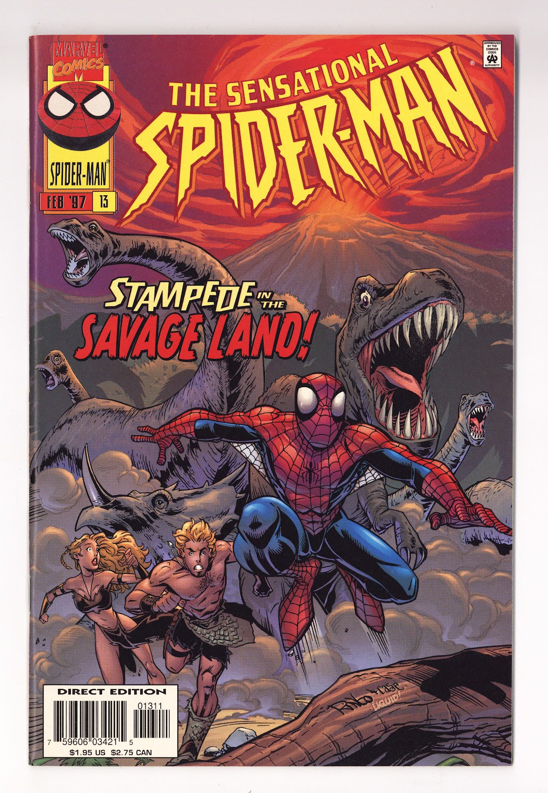 The Sensational Spider-Man Vol 1 13 High Grade (1997) Direct Edition 