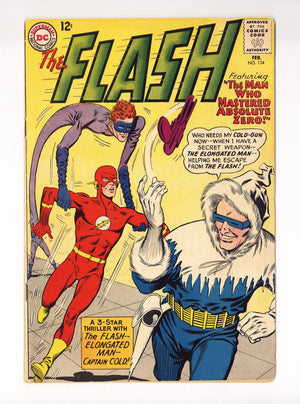The Flash Vol 1 134  VG (4.0)   (1963)