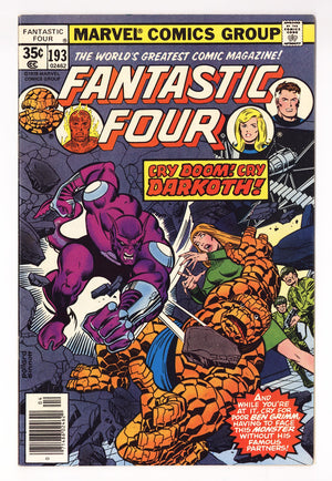 Fantastic Four Vol 1 193 Mid Grade (1978)