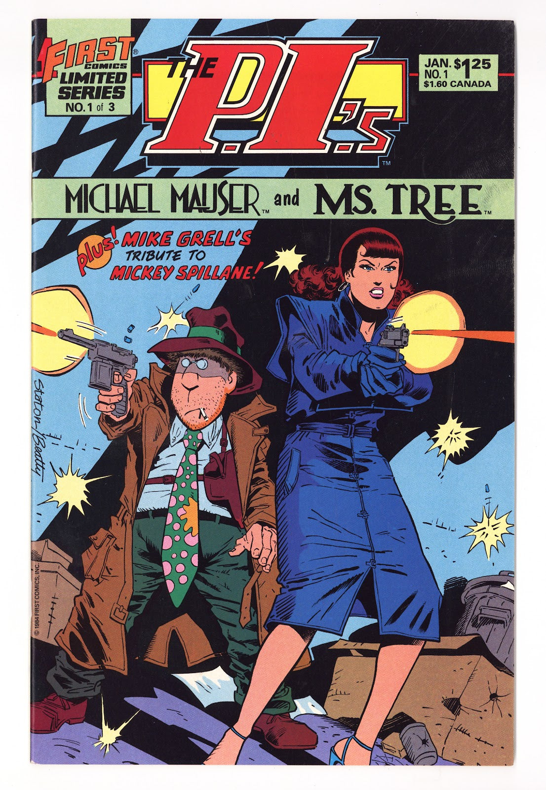 The P.I.'s: Michael Mauser and Ms. Tree   1  High Grade   (1985)     