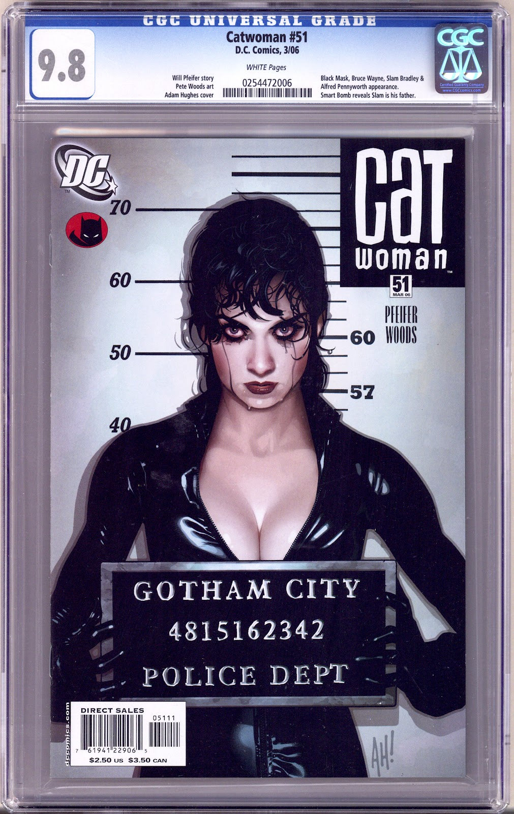 Catwoman Vol 3 51 CGC 9.8 (NM/M) (2006) 