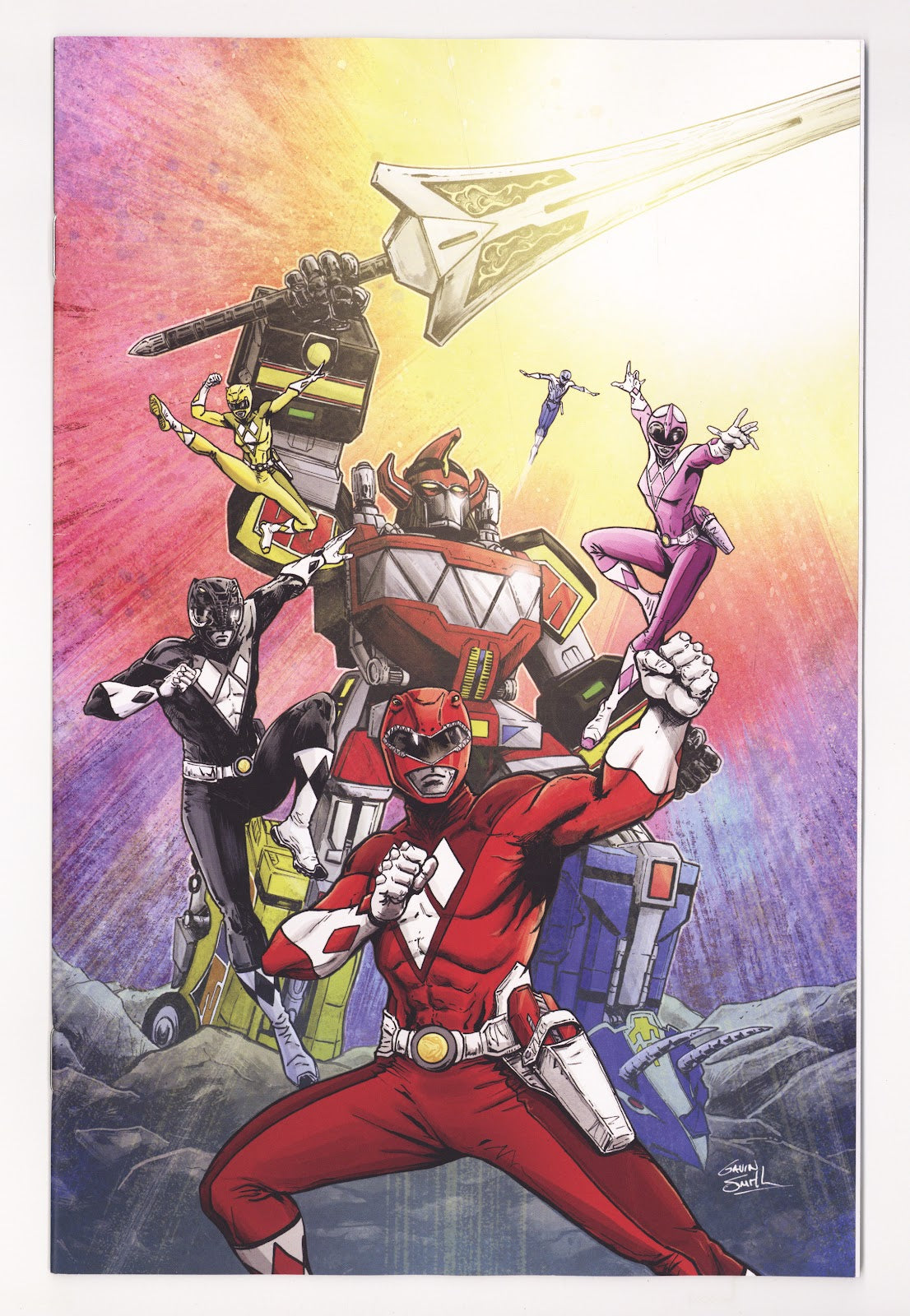 Mighty Morphin Power Rangers Vol 3 2 Virgin Incentive NM (2026)