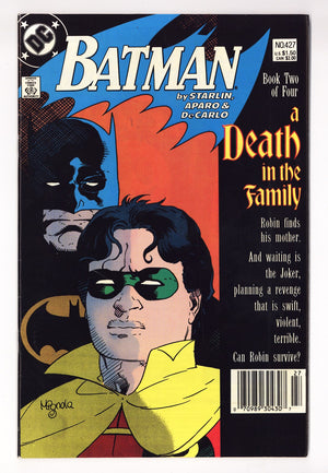 Batman Vol 1 427 VF- (7.5) (1988) Newsstand