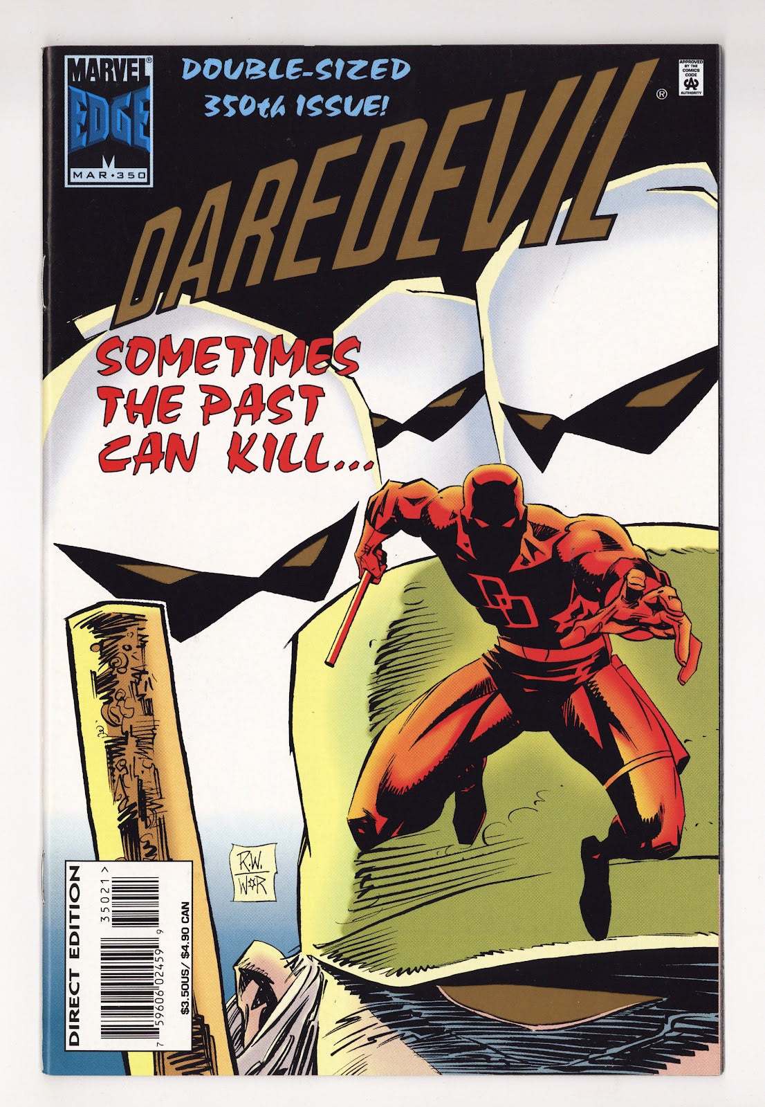 Daredevil Vol 1 350  High Grade   (1996) Deluxe   Variant
