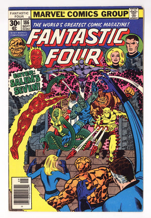 Fantastic Four Vol 1 186 Low Grade (1977)