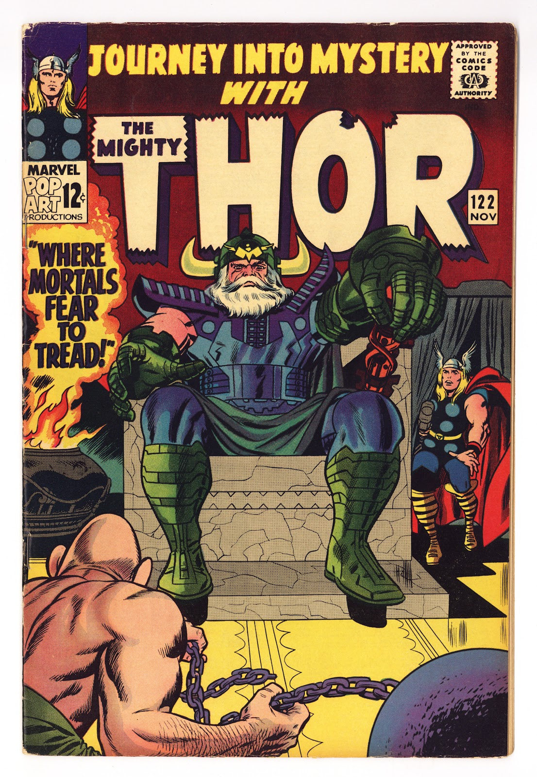 Journey into Mystery Vol 1 122 FN/VF (7.0) (1965) 