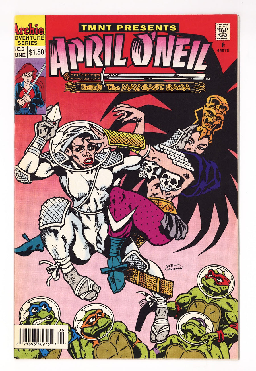 Teenage Mutant Ninja Turtles Presents: April O'Neil, (May East Saga)   3  VG/FN (5.0)   (1993)   Canadian  