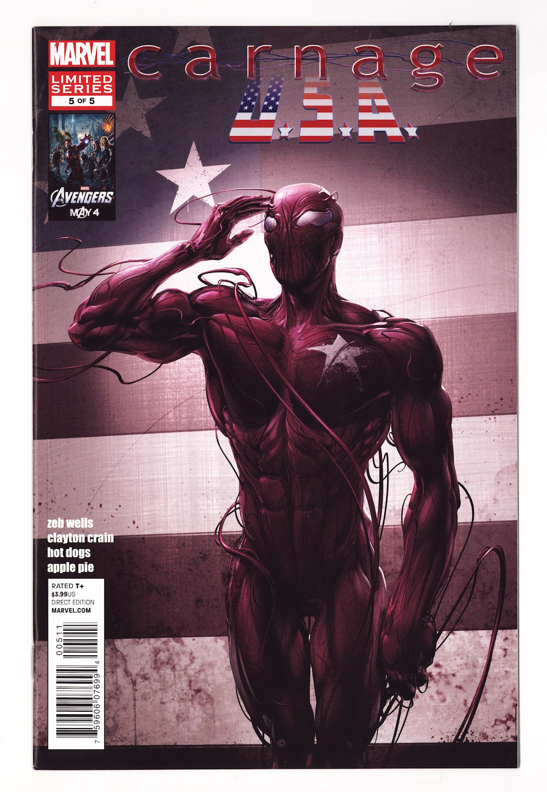 Carnage U.S.A.   5  VF/NM (9.0)   (2012)     