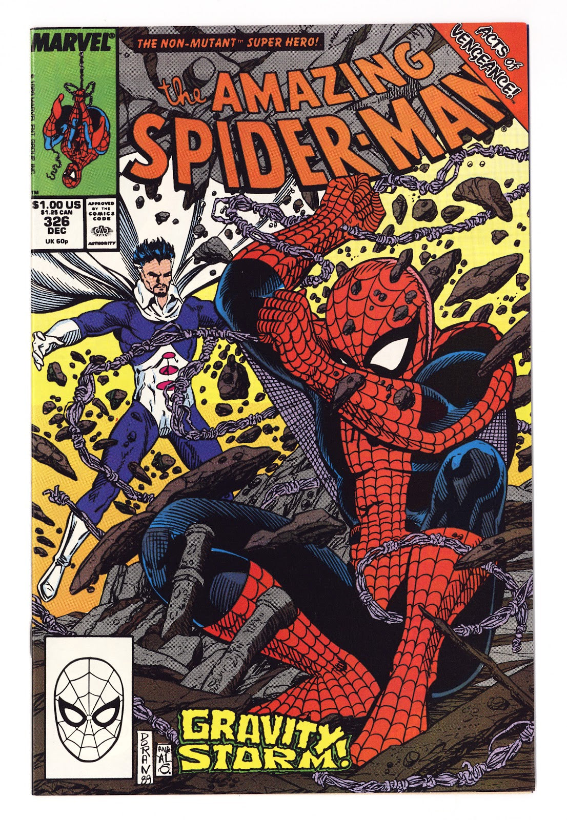 The Amazing Spider-Man Vol 1 326 High Grade (1989)  
