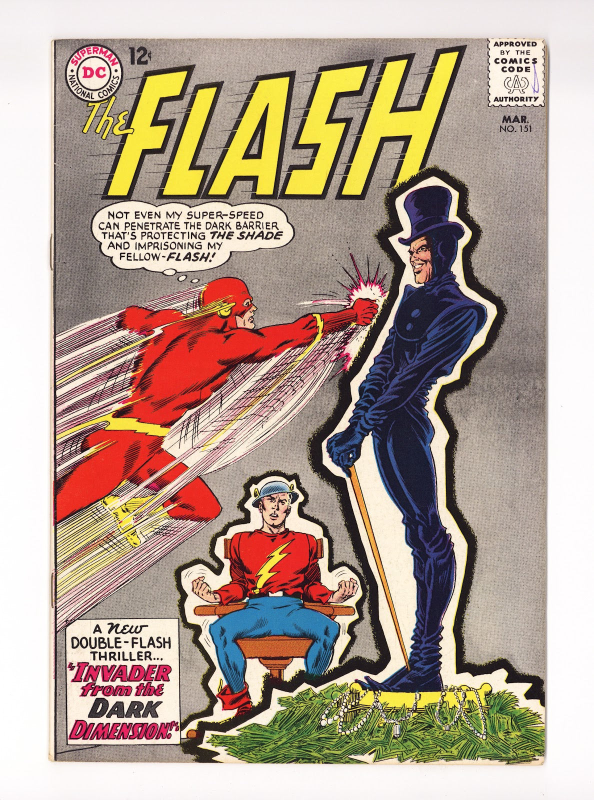 The Flash Vol 1 151  VF (8.0)   (1965)     