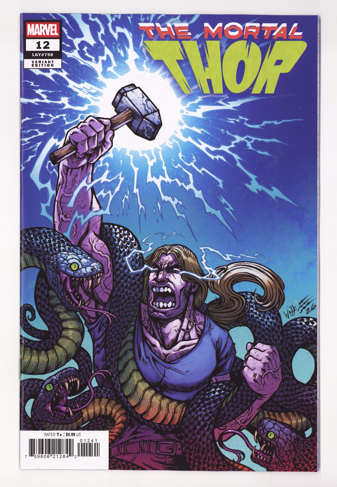 Mortal Thor 12 Wolf Variant (2026)