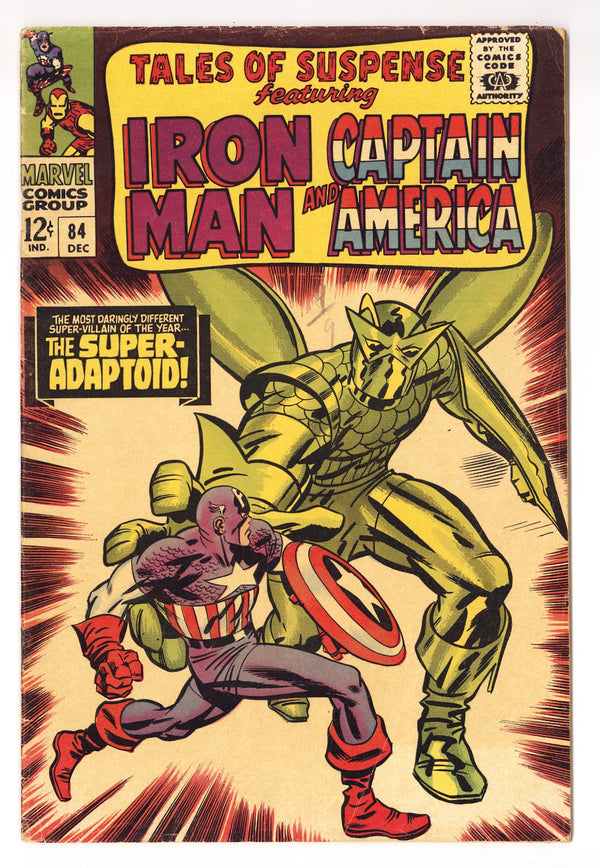 Tales of Suspense Vol 1 84  VG (4.0)   (1966)