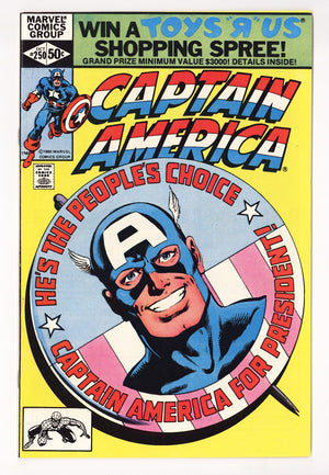 Captain America Vol 1 250 High Grade (1980)