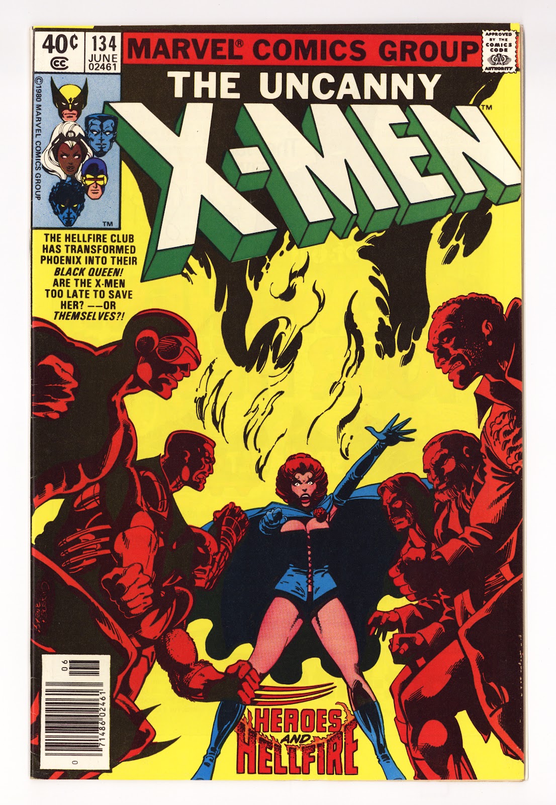 The X-Men Vol 1 134  FN/VF (7.0)   (1980)   Newsstand  