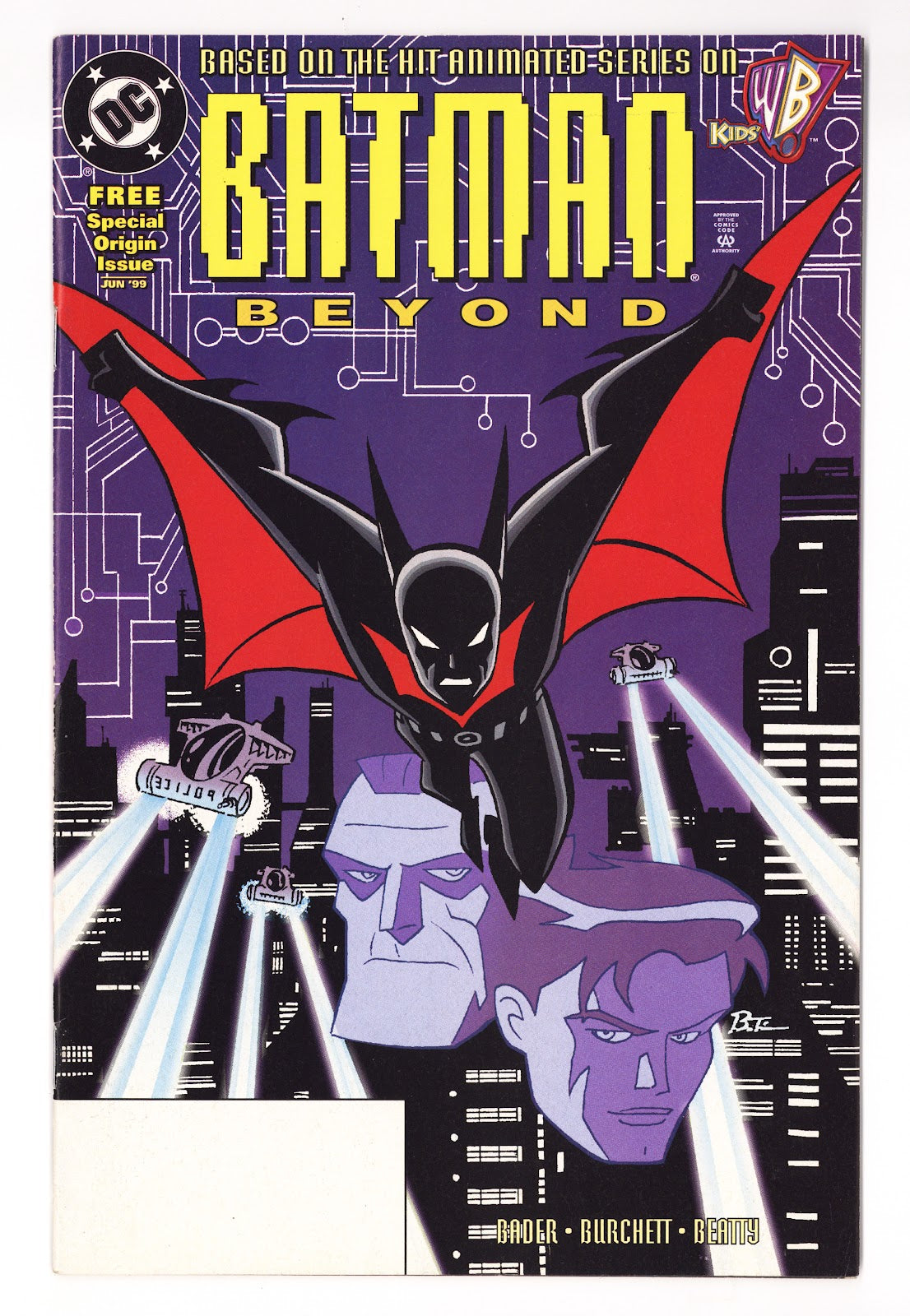 Batman Beyond Special Origin Issue   [nn]  FN+ (6.5)   (1999)     