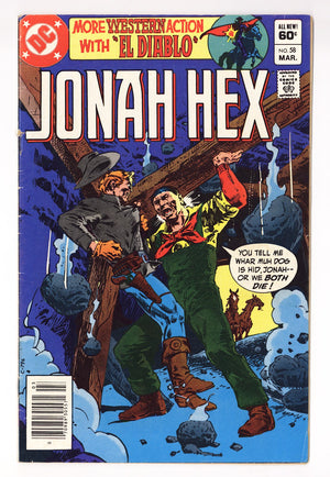 Jonah Hex Vol 1 58  Low Grade   (1982)   Newsstand