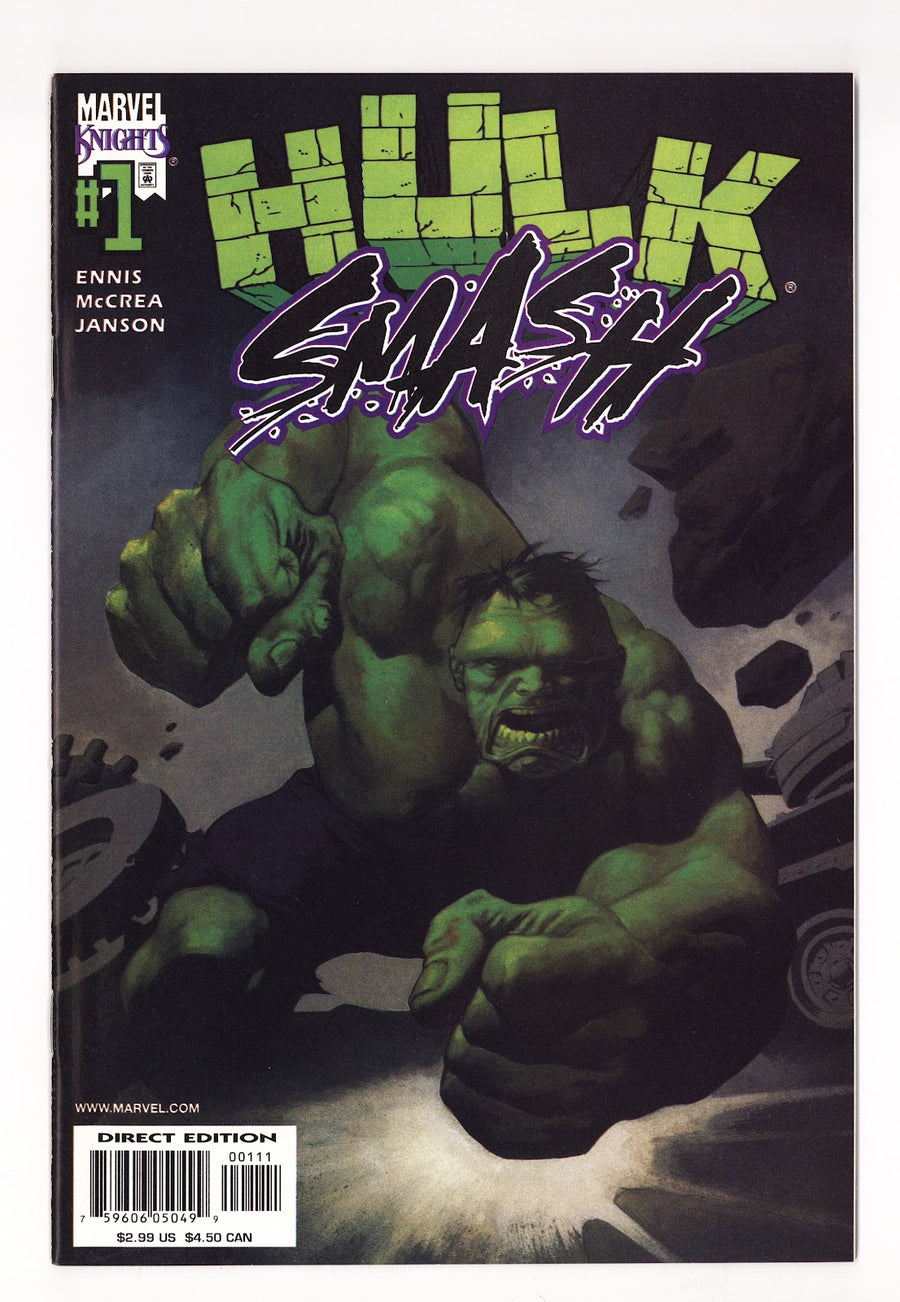 Hulk Smash   1  High Grade   (2001)