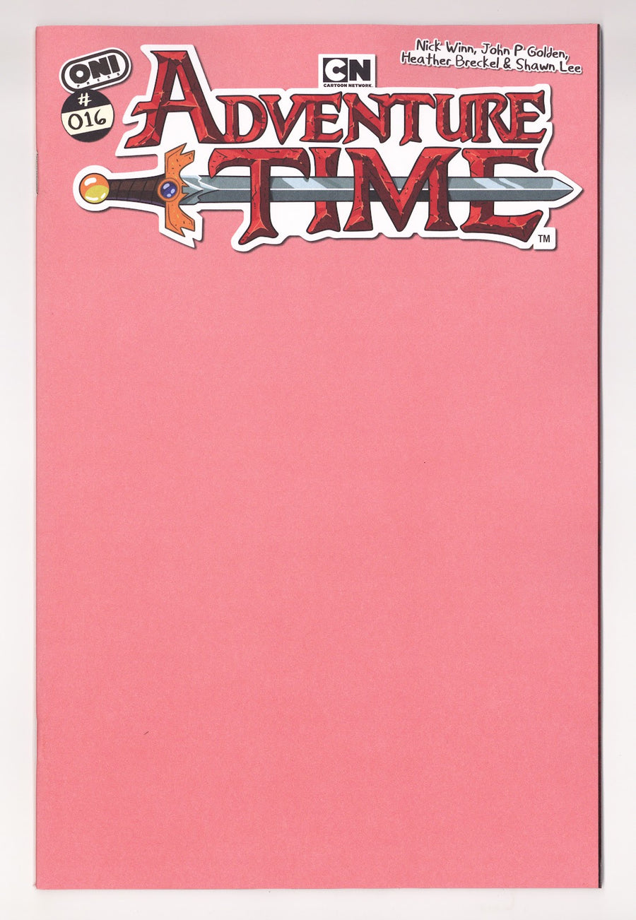 Adventure Time 16 Sketch Blank Variant (2026)