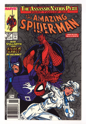 The Amazing Spider-Man Vol 1 321 FN+ (6.5) (1989) Newsstand