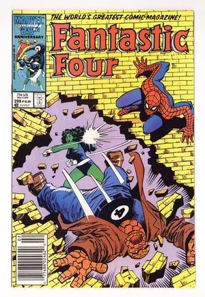 Fantastic Four Vol 1 299 Mid Grade (1987) Newsstand